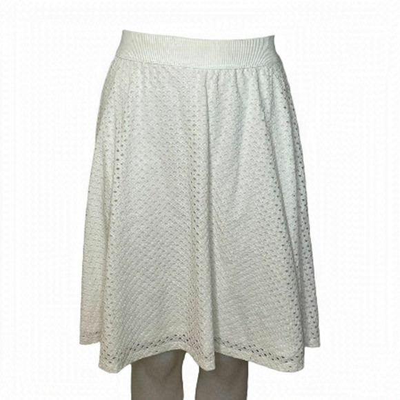 white Semi Circular Skirt🌻 - Picture 1 of 5